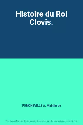 Couverture du produit · Histoire du Roi Clovis.