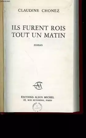 Couverture du produit · Ils furent rois tout un matin.