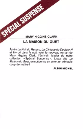 Couverture du produit · La Maison du Guet