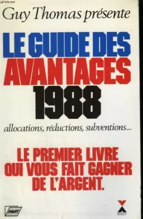 Couverture du produit · Le guide des avantages 1988.