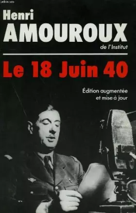 Couverture du produit · Le 18 juin 40.