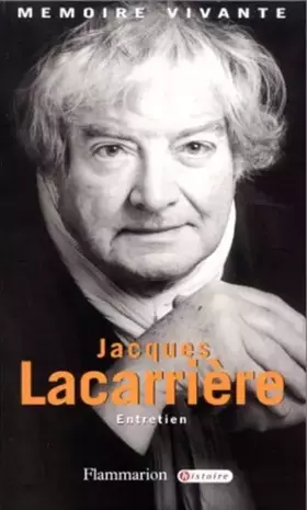 Couverture du produit · Memoire vivante.