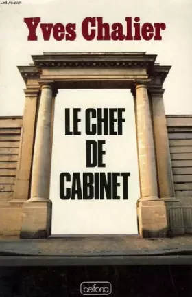 Couverture du produit · Le chef de cabinet.
