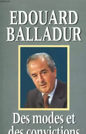 Couverture du produit · Des Modes Et Des Convictions.