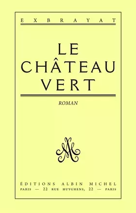 Couverture du produit · Le chateau vert.