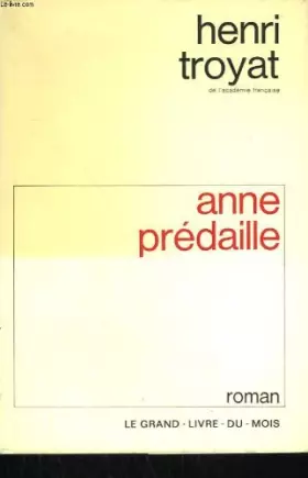 Couverture du produit · Anne predaille.