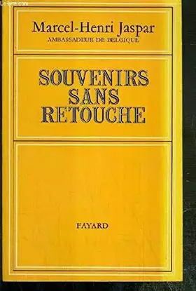 Couverture du produit · Souvenirs sans retouche