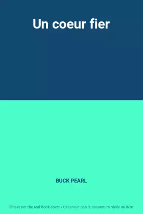 Couverture du produit · Un coeur fier