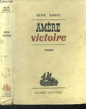 Couverture du produit · Amère victoire