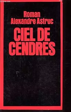Couverture du produit · CIEL DE CENDRES