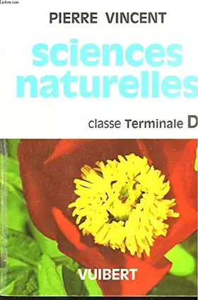Couverture du produit · Sciences Naturelles. Classe Terminale D