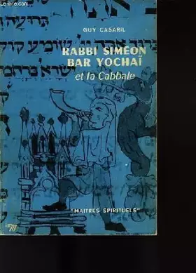 Couverture du produit · RABBI SIMÉON BAR YOCHAÏ