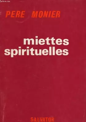Couverture du produit · Miettes spirituelles