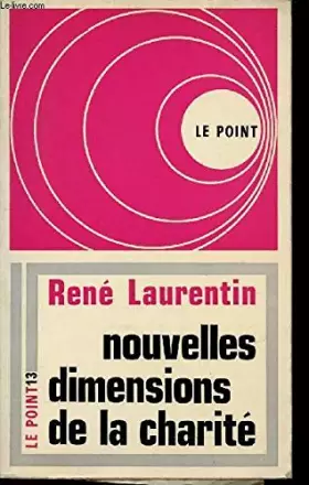 Couverture du produit · NOUVELLES DIMENSIONS DE LA CHARITÉ