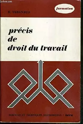 Couverture du produit · PRÉCIS DE DROIT DU TRAVAIL