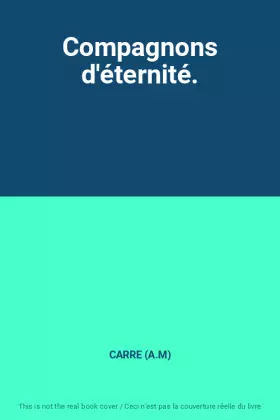 Couverture du produit · Compagnons d'éternité.