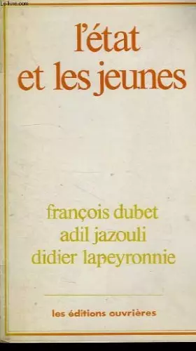 Couverture du produit · L'ETAT ET LES JEUNES
