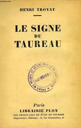 Couverture du produit · Le signe du taureau