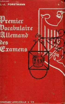 Couverture du produit · Premier vocabulaire allemand des examens
