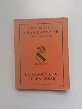 Couverture du produit · LA TRAGEDIE DE JULES CESAR