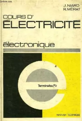 Couverture du produit · ELECTRONIQUE, CLASSES TERMINALES F 3