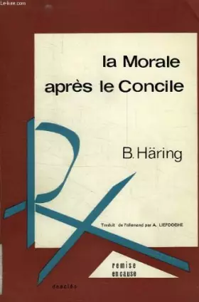 Couverture du produit · La morale apres le concile