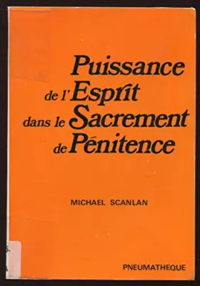 Couverture du produit · PUISSANCE DE L'ESPRIT DANS LE SACREMENT DE PENITENCE.