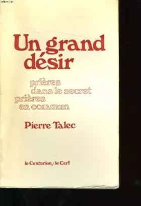 Couverture du produit · Un grand desir.