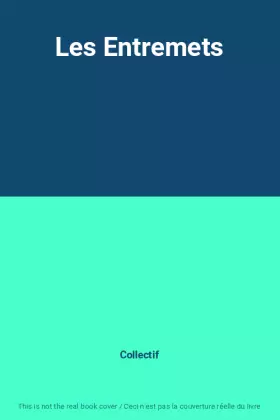 Couverture du produit · Les Entremets