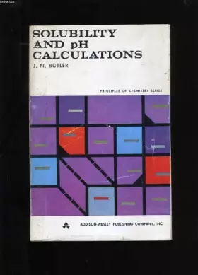 Couverture du produit · Solubility and ph calculations.