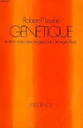 Couverture du produit · Genetique.