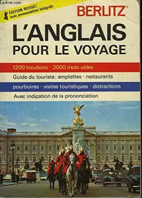 Couverture du produit · L'anglais pour le voyage