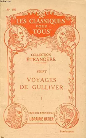 Couverture du produit · VOYAGES DE GULLIVER, TOME I (TRADUCTION)