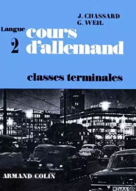 Couverture du produit · Cours D'allemand Classes Terminales Langue 2