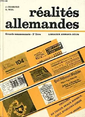Couverture du produit · REALITES ALLEMANDES, GRANDS COMMENCANTS, 2e LIVRE