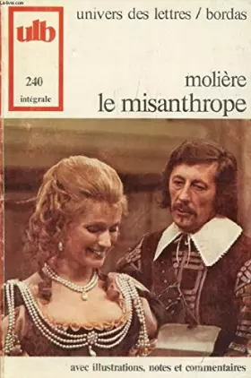 Couverture du produit · LE MISANTHROPE, COMEDIE