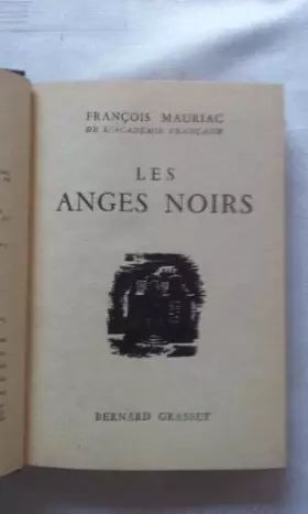 Couverture du produit · Les anges noirs.