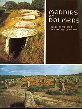 Couverture du produit · MENHIERS ET DOLMENS