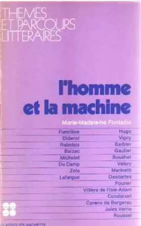 Couverture du produit · L'homme et la machine
