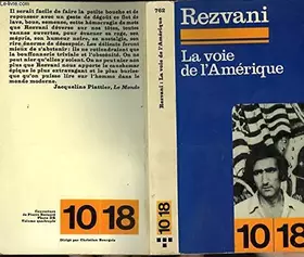 Couverture du produit · LA VOIE DE L'AMERIQUE
