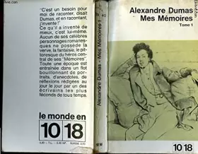 Couverture du produit · Mes memoires tome 1