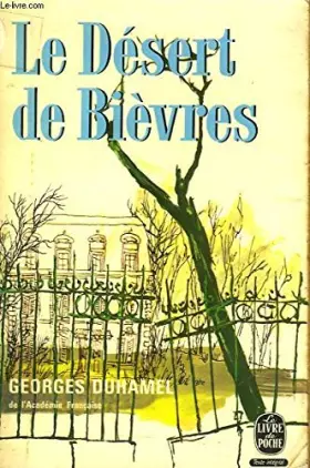 Couverture du produit · Le desert de bievre