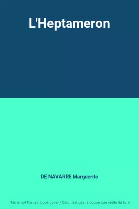 Couverture du produit · L'Heptameron