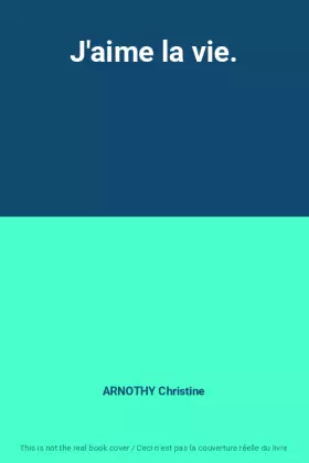 Couverture du produit · J'aime la vie.