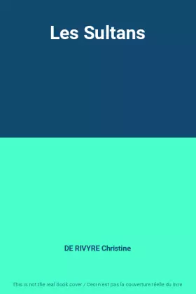 Couverture du produit · Les Sultans