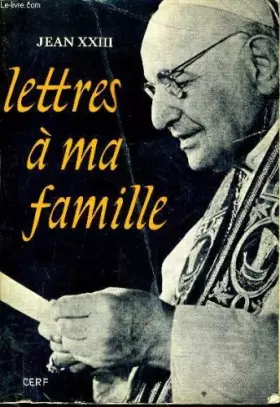 Couverture du produit · Lettres à ma famille
