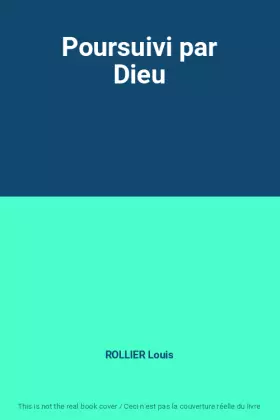 Couverture du produit · Poursuivi par Dieu