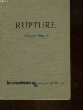 Couverture du produit · Rupture