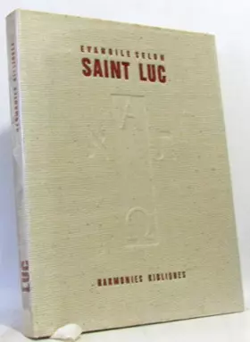 Couverture du produit · EVANGILE SELON SAINT LUC