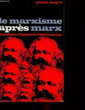 Couverture du produit · Le marxisme apres marx